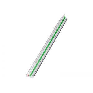 Skalówka Linijka Leniar plastikowa 30cm, 1:10 - 1:50